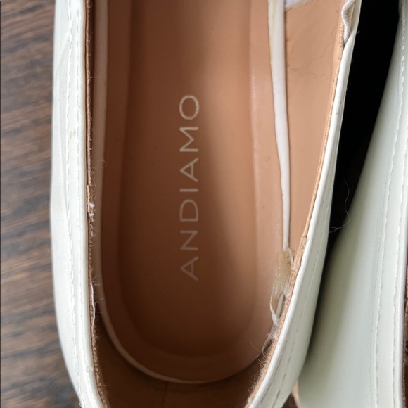 Andiamo Ateddy Rhinestone and Pearl Embellished Slip-on Espadrilles size 7.5 - Picture 3 of 14